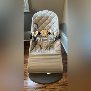 Baby bjorn bouncer with toy attachment